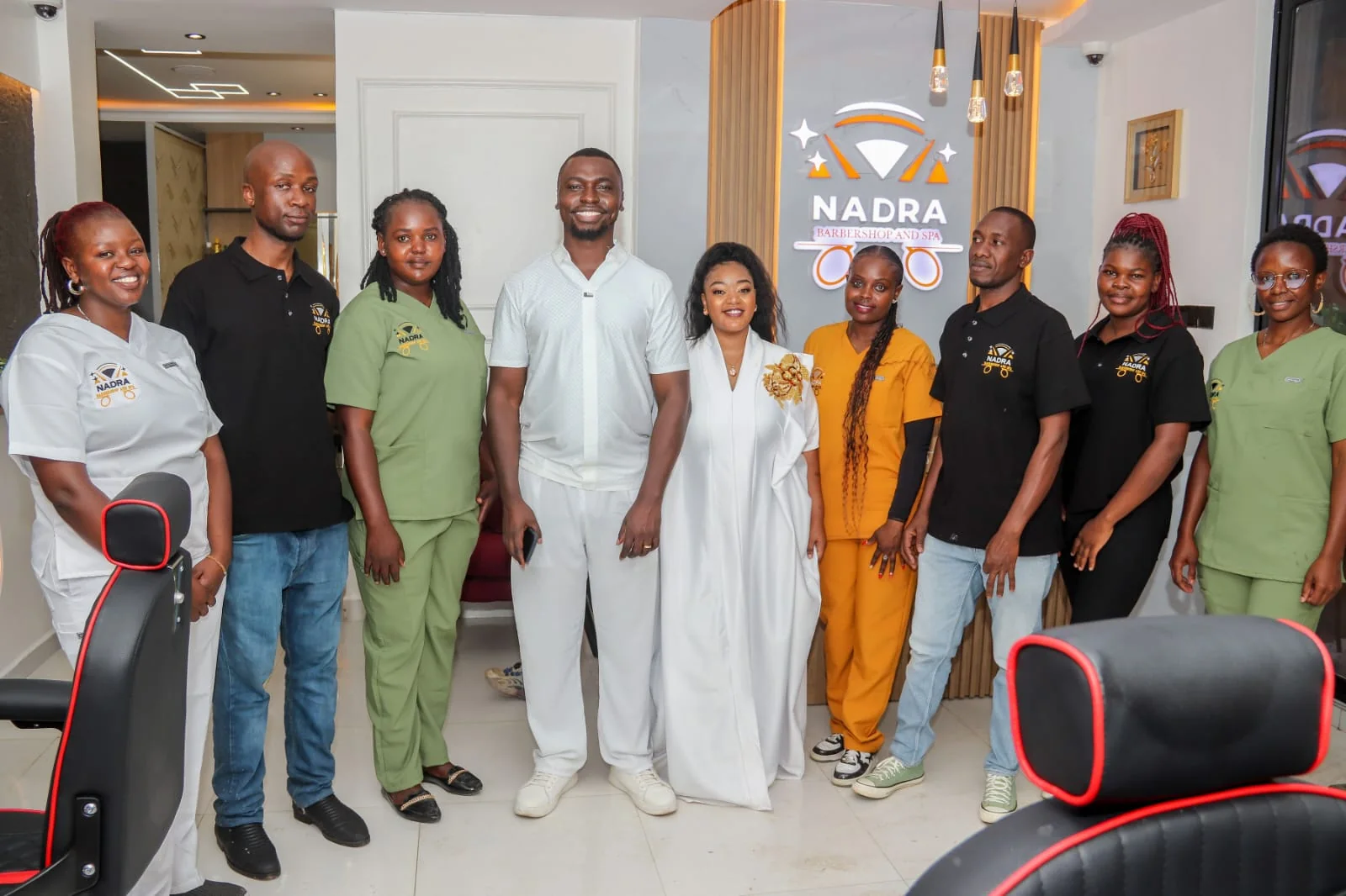 A professional salon and beauty business team supported by Salons Assured Kenya
